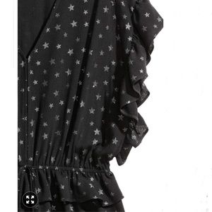 H&M Dresses - H&M Glittery Jumpsuit Stars Romper Size 6 H&M Dresses - H&M Glittery Jumpsuit Stars Romper Size 6